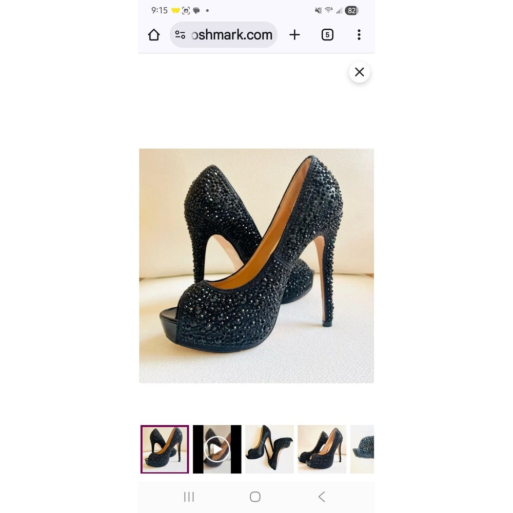 Peep Toe High Heel